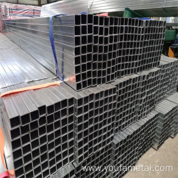 Hollow Pipe Erw Galvanized Square Steel Pipes